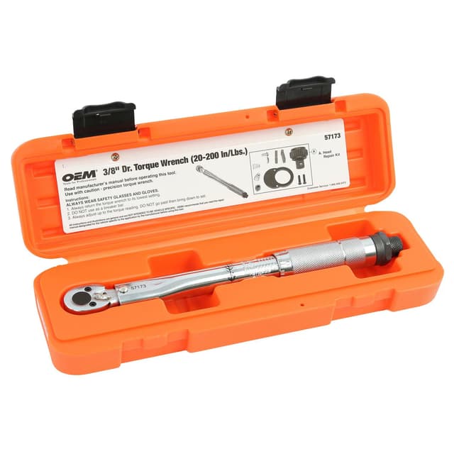 OEMTools 3.8in Drive 20-200 in-lbs Torque Wrench